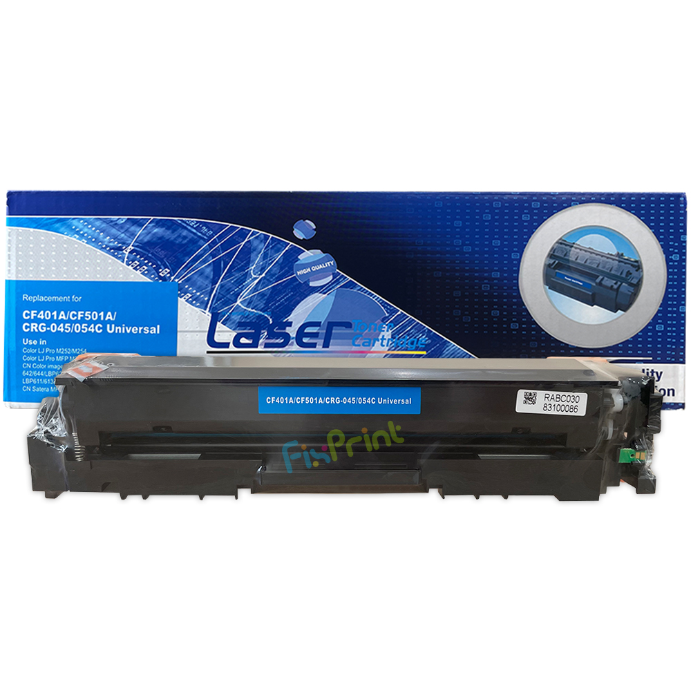 Cartridge Toner Compatible Universal HPC 201A CF401A 202A CF501A Cyan Refill Color CRG 054 Printer Laserjet Pro M254 MFP M280 M281 CRG 045 054 MF642Cdw MFC643CDW M252dw M252n MFP M277dw MFP M277n imageCLASS LBP611Cn LBP613Cdw MF631Cn MF633Cdw MF635Cx